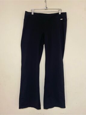 Roots Black Wide-Leg Pants